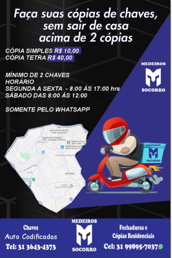 Medeiros Socorro Chaveiro 24 horas