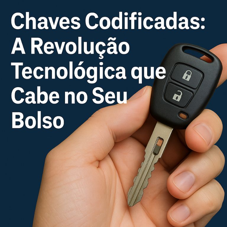 Chaves codificadas tecnologia que cabe no seu bolso