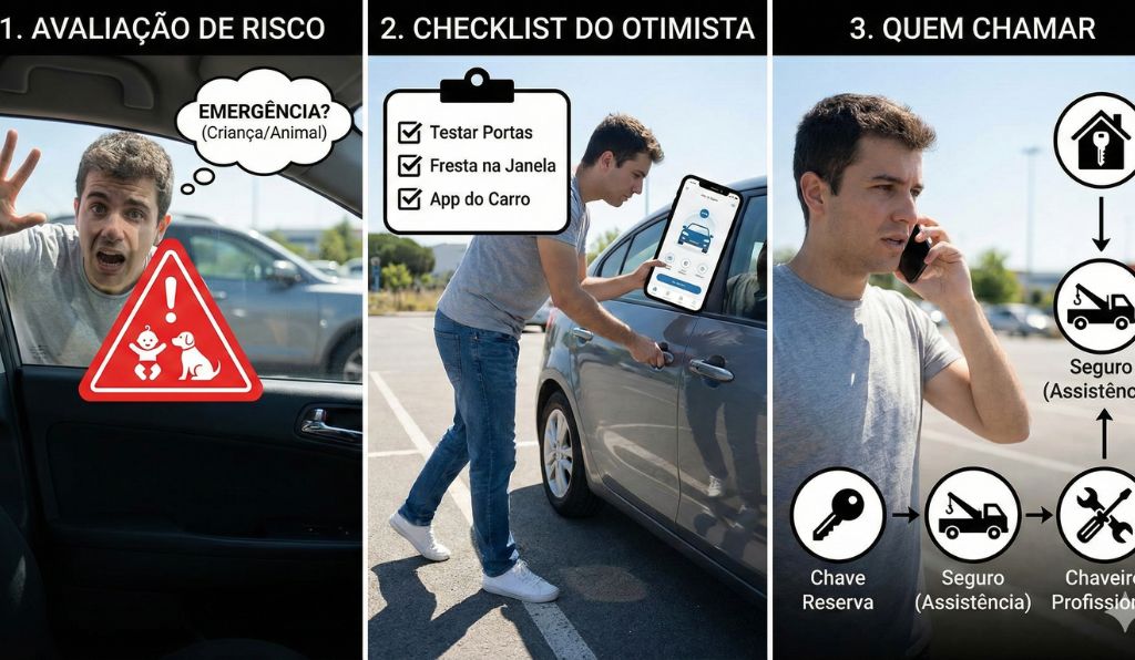 Dicas Poderosas para Evitar Trancar a Chave no Carro