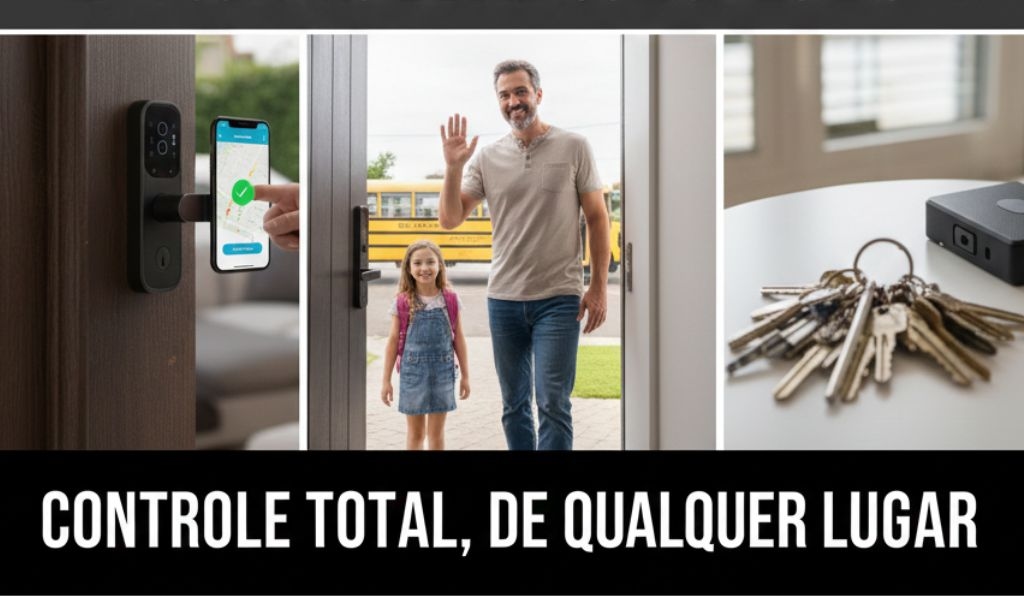 Fechadura digital - controle total de qualquer lugar