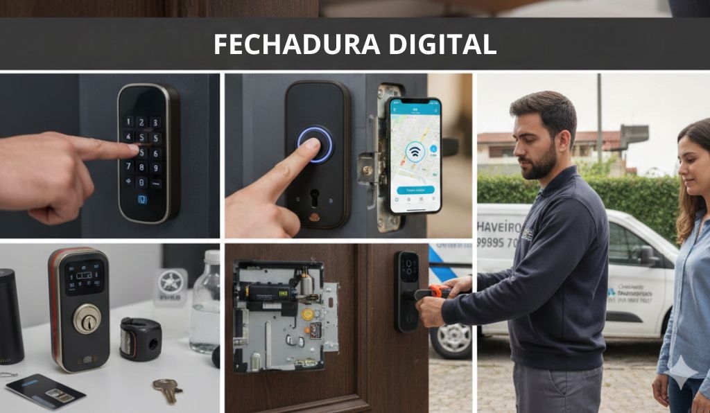 Segurança Inteligente Guia Completo para Escolher a Fechadura Digital Ideal