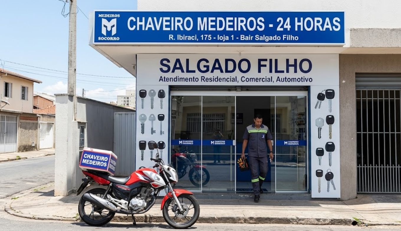 Chaveiro 24h Salgado Filho BH