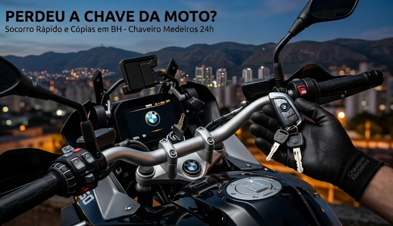 perdeu a chave da moto